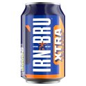 IRN-BRU Xtra No Sugar Soft Drink Can 330ml (Case of 24) - British Hypermarket-uk