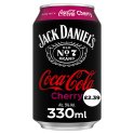Jack Daniel's & Coca-Cola Cherry 330ml PM £2.39 (Case of 12) Jack Daniel's & Coca-Cola