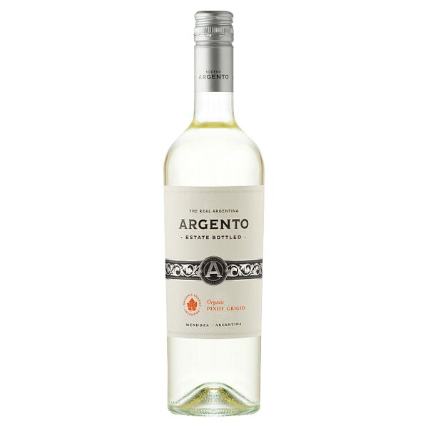 Argento Organic Pinot Grigio 75cl x 6