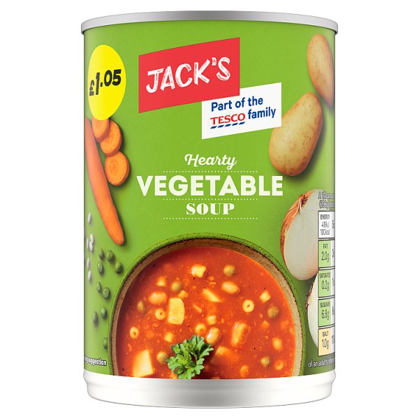 Jack's Hearty Vegetable Soup 400g x 6