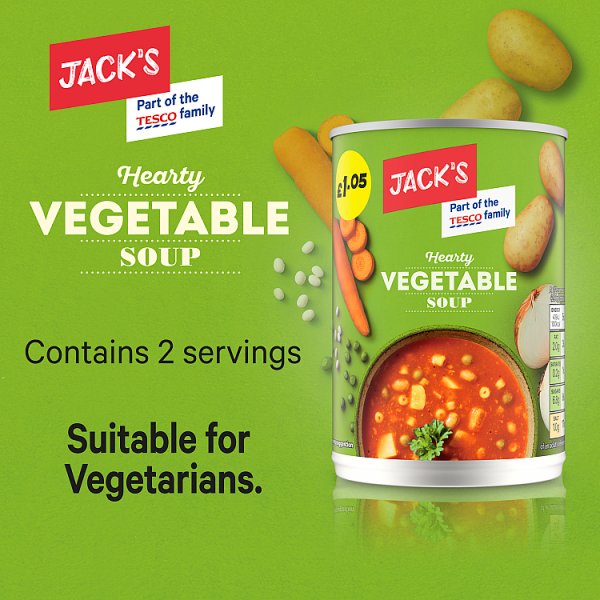 Jack's Hearty Vegetable Soup 400g x 6