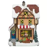 30 Piece Christmas Village with Lights and Sounds