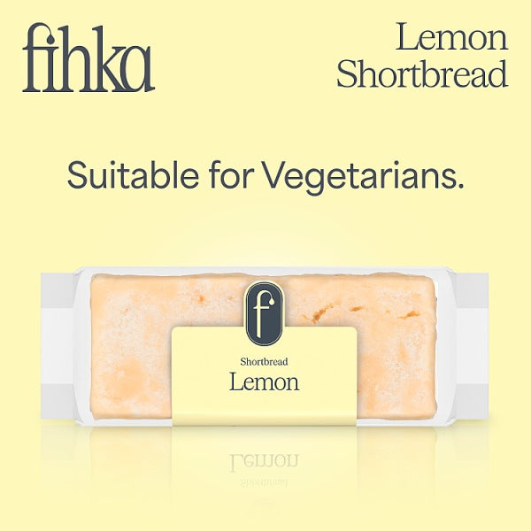 Fihka Lemon Shortbread 60g (Case of 18)