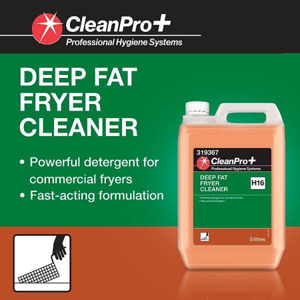 CleanPro+ Deep Fat Fryer Cleaner H16 5 Litres