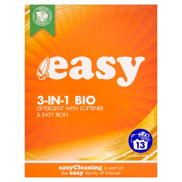 Easy 3-in-1 Biological Laundry Powder 884g Case of 6 Easy