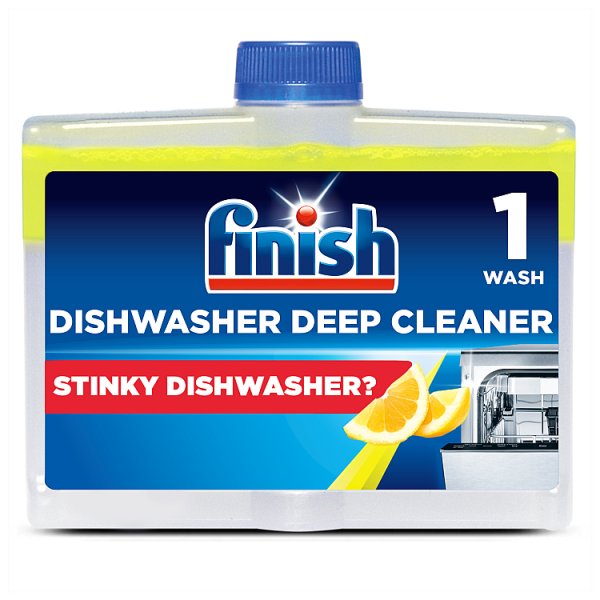 Finish Dishwasher Cleaner Lemon Case of 8 Finish