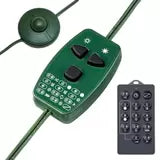 7.5ft (2.3m) Pre-Lit Glitter Flocked Artificial Christmas Tree with 1,150 Color-Changing Micro Twinkle LED Lights