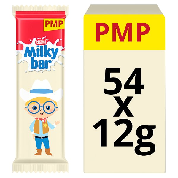 Milkybar Kid White Chocolate 12g PMP 35p Case of 54