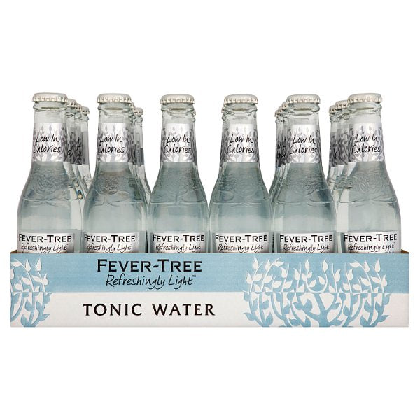 Fever-Tree Refreshingly Light Tonic Water 24 x 200ml