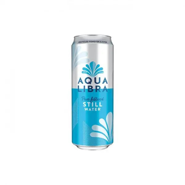 Aqua Libra Pure Filtered Still Water 330ml x 24 aqua libra