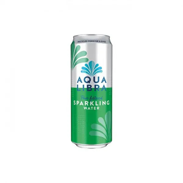 Aqua Libra Sparkling Water 330ml (Case of 24) aqua libra