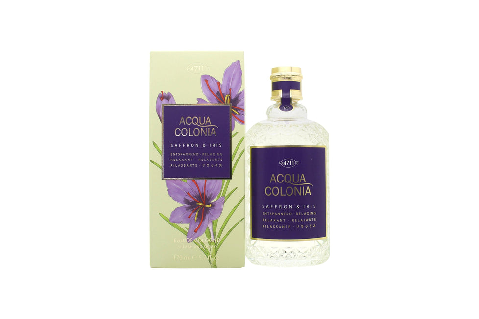 Mäurer & Wirtz 4711 Acqua Colonia Saffron & Iris Eau de Cologne 170ml Spray Mäurer & Wirtz