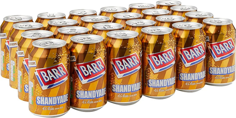 Barr Shandy 330ml, Case of 24 Barr