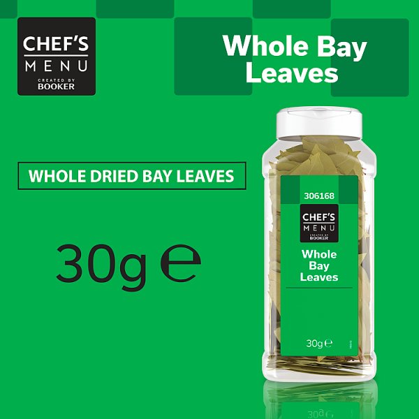 Chef's Menu Whole Bay Leaves 30g x 6