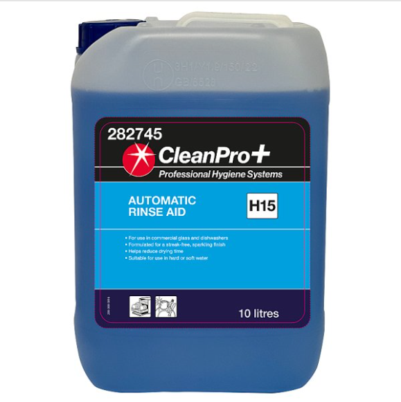 CleanPro+ Automatic Rinse Aid H15 10 Litres - Case of 1 CleanPro+