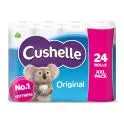Cushelle Original Toilet Roll 24 Standard Rolls Cushelle