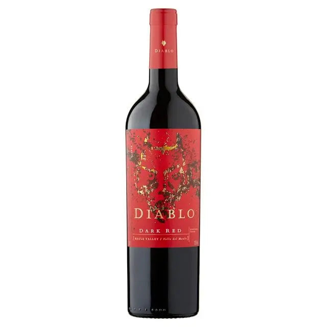 Diablo Dark Red Wine 75cl x 6 Diablo