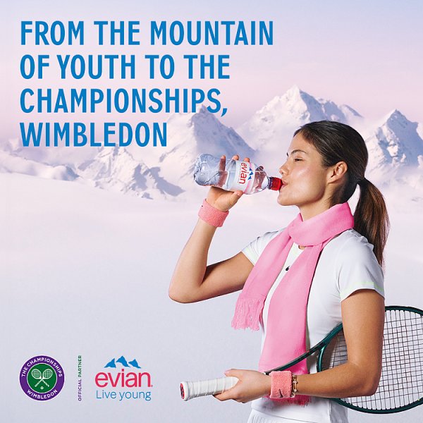 Evian Natural Bottled Mineral Still Water 750ml x 12