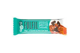 FULFIL Chocolate Salted Caramel Flavour Vitamin & Protein Bar 40g (Case of 15) Fulfil