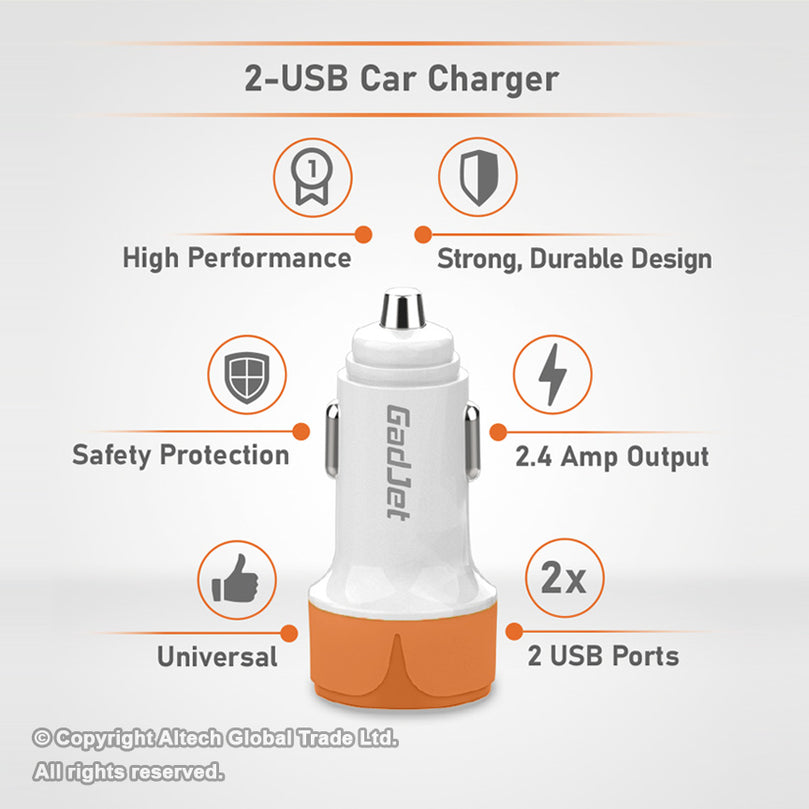Dual USB Car Charger gadjets