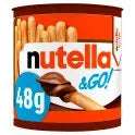 Hazelnut Spread with Chocolate Spread and Breadsticks Single 48g, Case of 12 Nutella