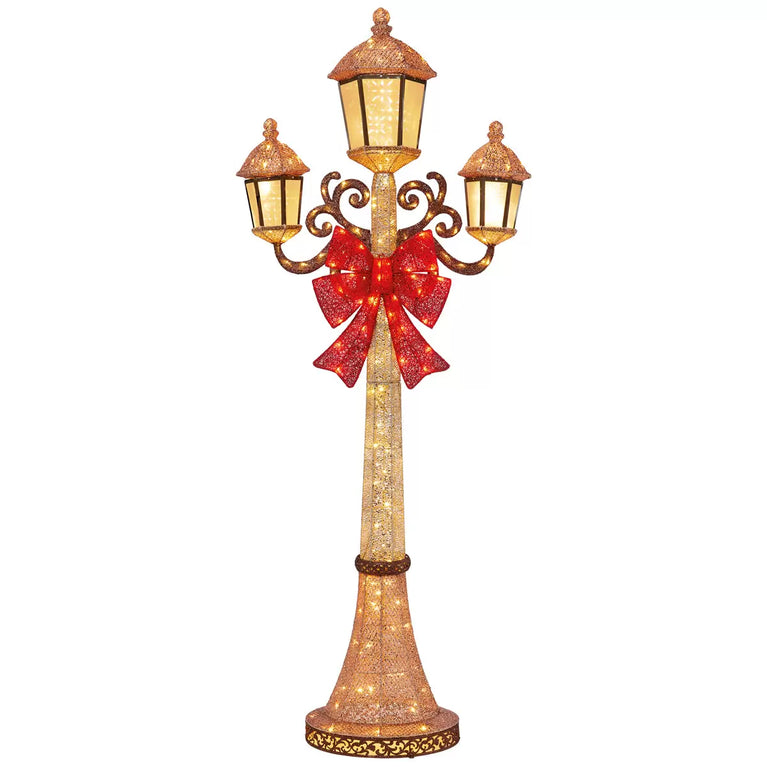 7ft (2.1m) Lamp Post with 220 LED lights