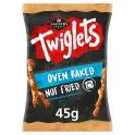 Jacobs Twiglets Original Baked Snacks 4 x12 x 45g, Case of 48 Jacobs
