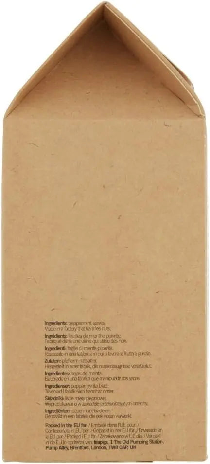 Teapigs Peppermint Leaves 50 Biodegradable Tea Temples 100g, Case of 6 Teapigs