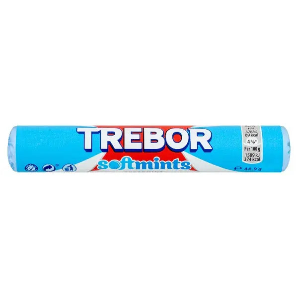 Trebor Soft Spearmint PM69 (Case of 40) Trebor