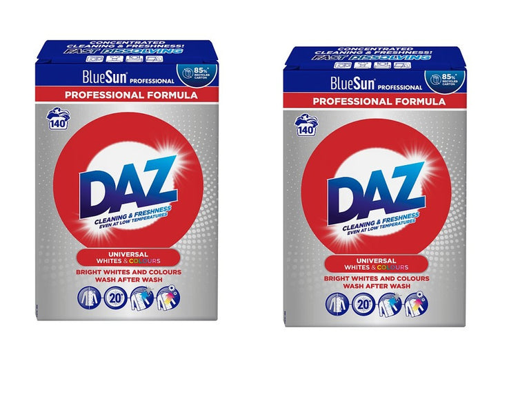 Daz Universal Whites & Colours 8.4kg x 2