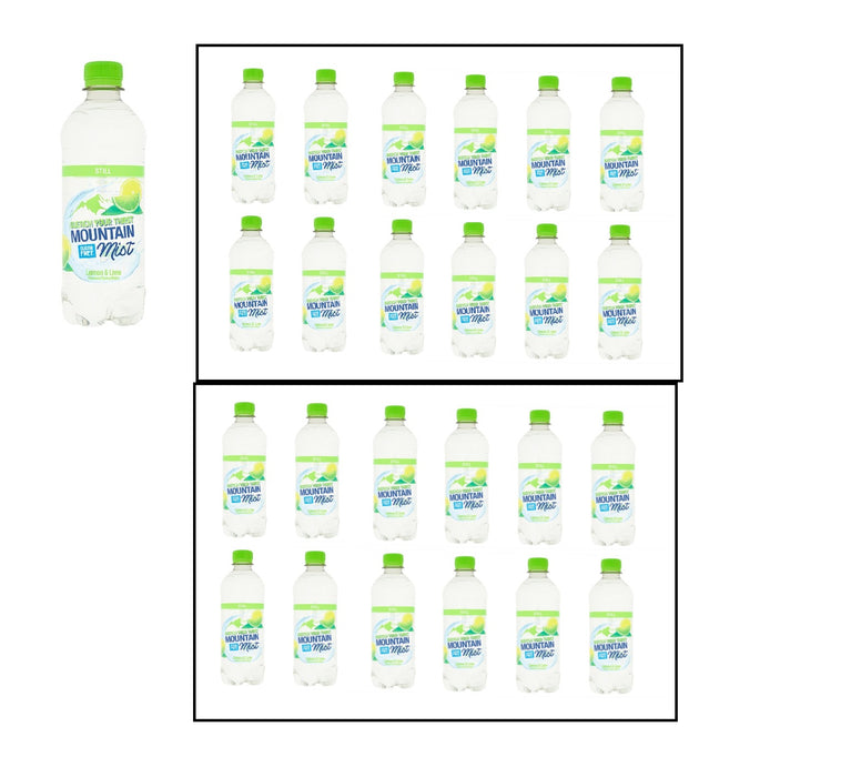 Mountain Mist Still Lemon & Lime Flavoured Spring Water 500ml x 12 x 2 cases