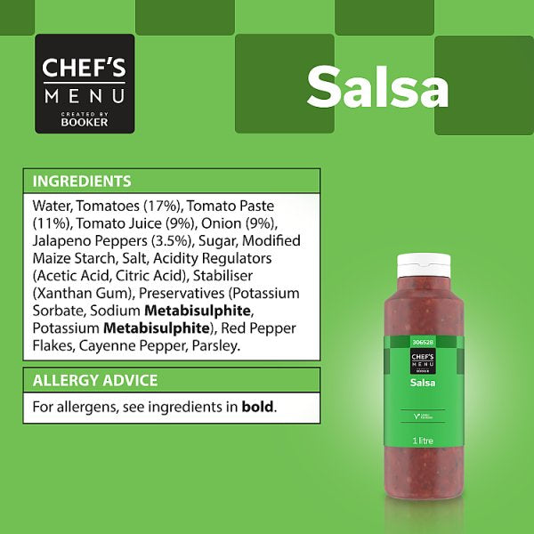 Chef's Menu Salsa 1 litre x 6
