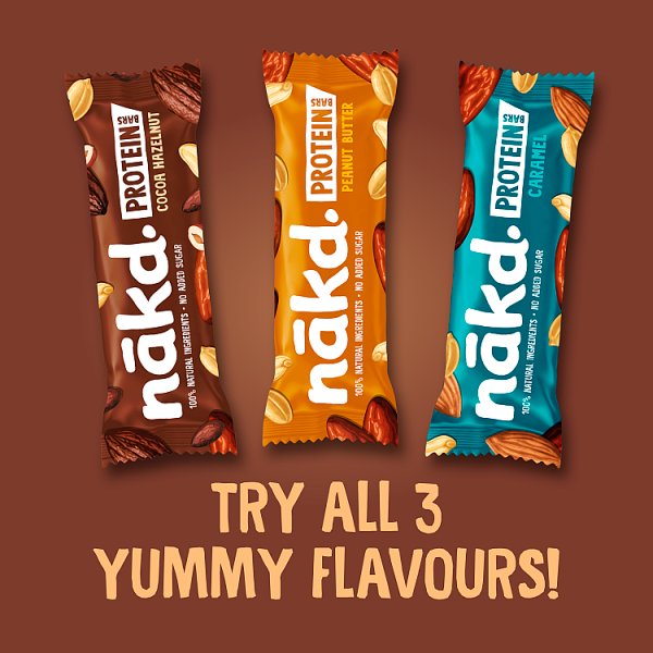 nakd. Protein Cocoa Hazelnut Fruit & Nut Bar 45g x 16