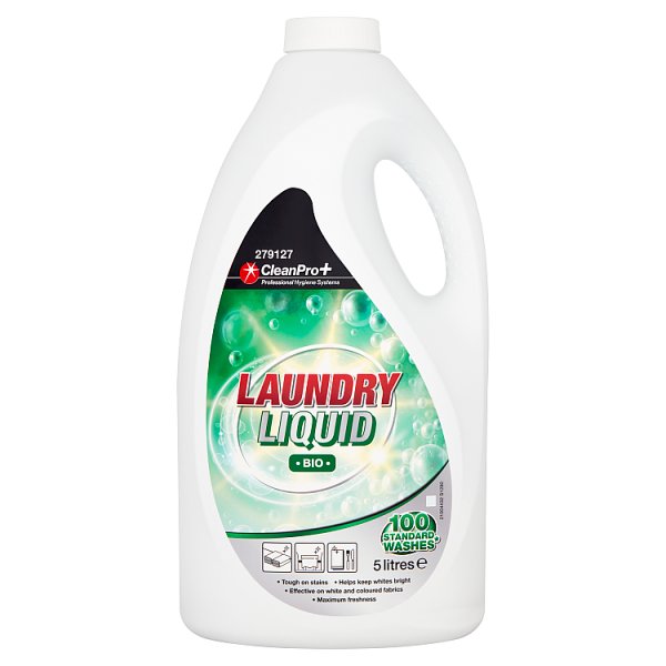 CleanPro+ Laundry Liquid Bio 5 Litres Case of 2 CleanPro+