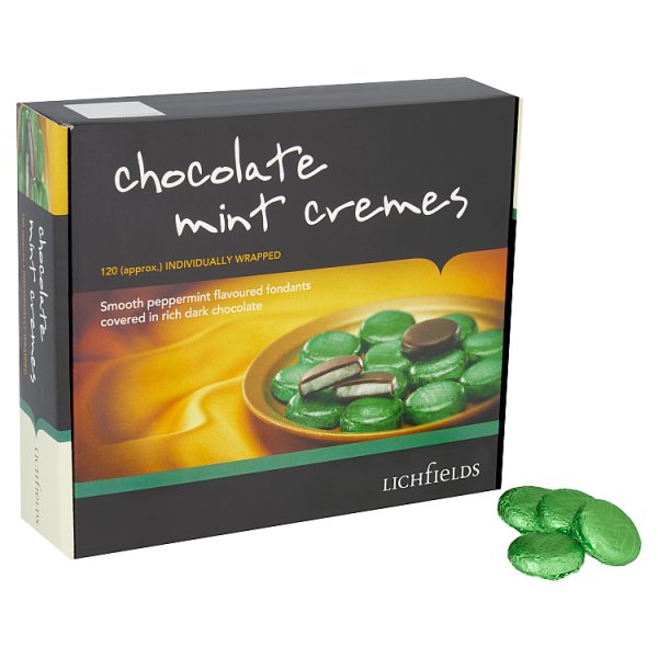 Lichfields Chocolate Mint Cremes 1kg Case of 1