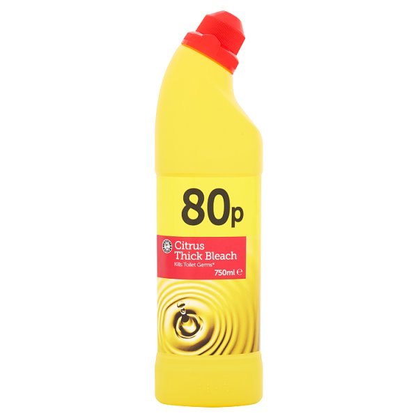 Euro Shopper Citrus Thick Bleach 750ml Euro