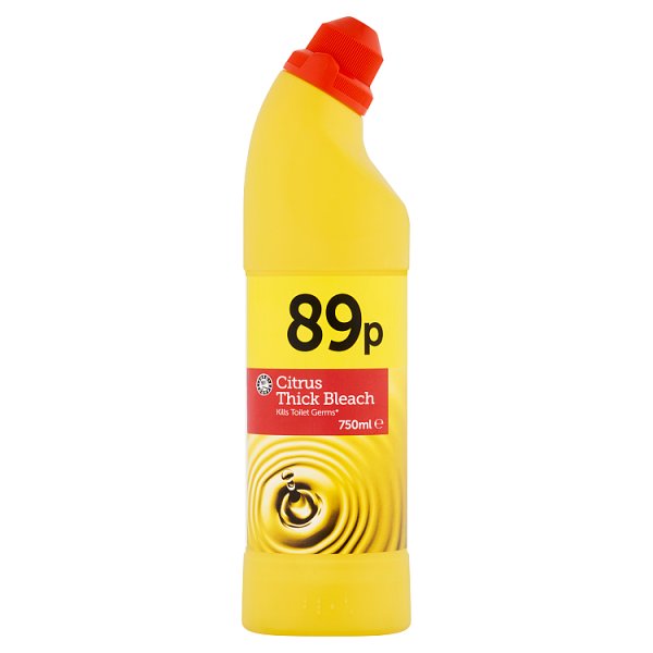 Euro Shopper Citrus Thick Bleach 750ml Case of 12 Euro