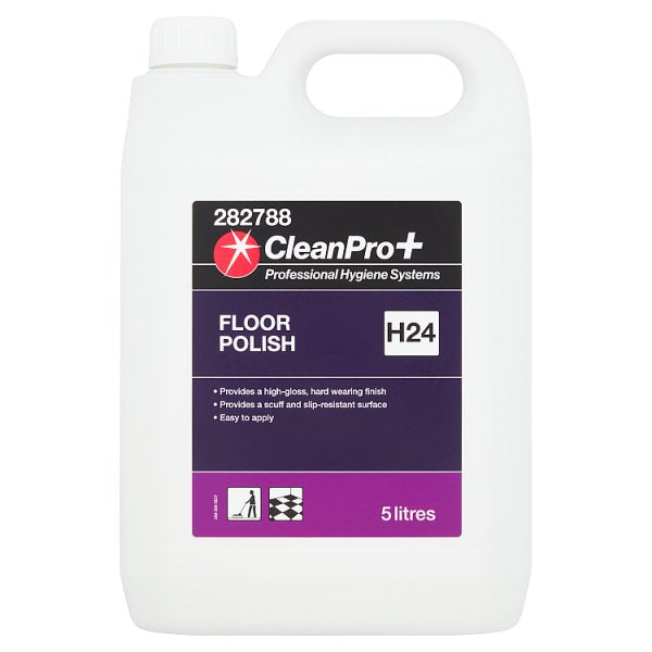 CleanPro+ Floor Polish H24 5 Litres Case of 2 CleanPro+