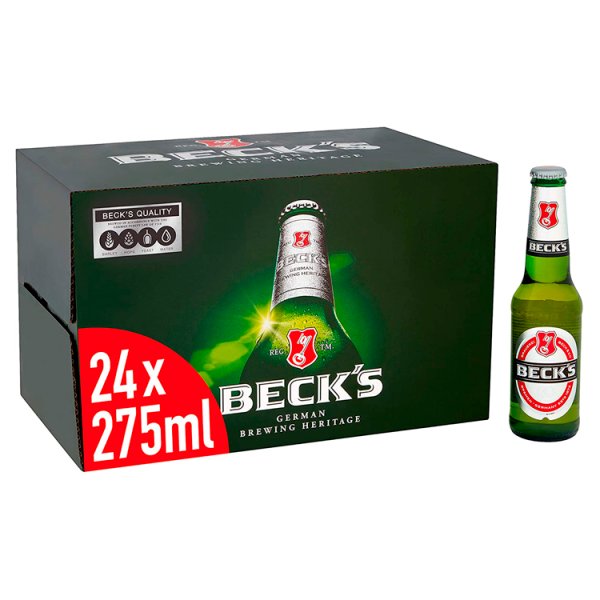 Beck's Beer 24 x 275ml Case of 24