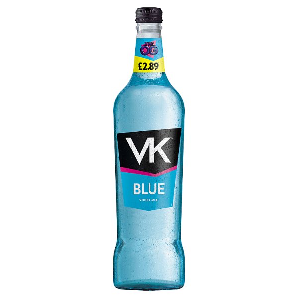 VK Blue Vodka Mix 70cl Case of 6