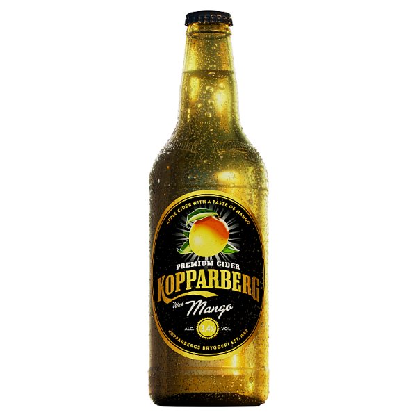 Kopparberg Premium Cider with Mango 500ml Case of 15