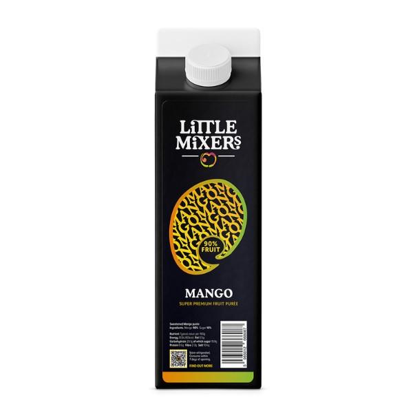 Little Mixers Super Premium Mango Puree 1ltr Case of 1 Little Mixers
