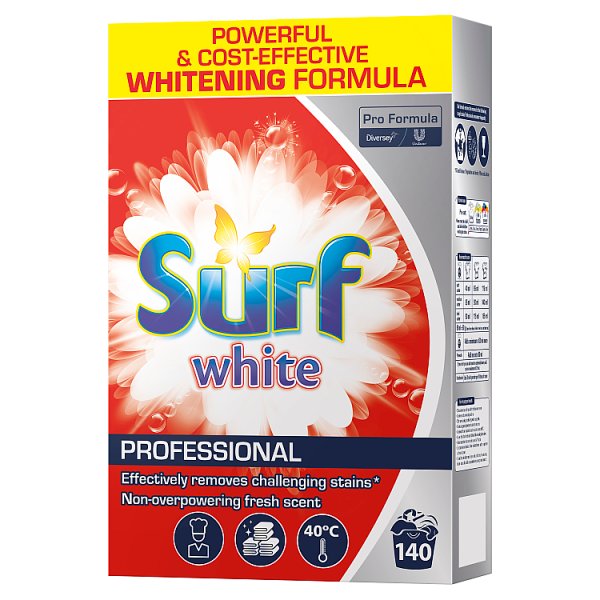 Surf White Professional 8.4kg Case of 1 Surf