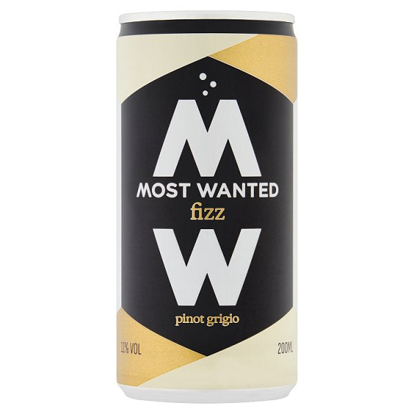 Most Wanted Pinot Grigio Fizz 200ml Case of 12 Most Wanted