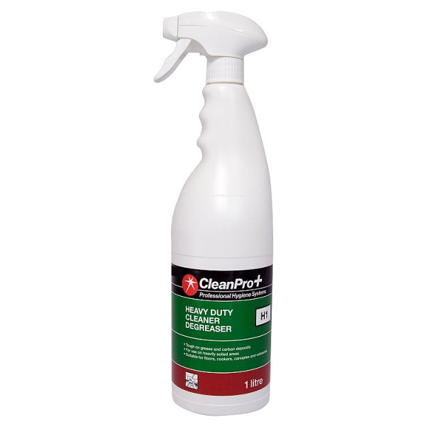 CleanPro+ Heavy Duty Cleaner Degreaser H1 1 Litre Case of 6 CleanPro+