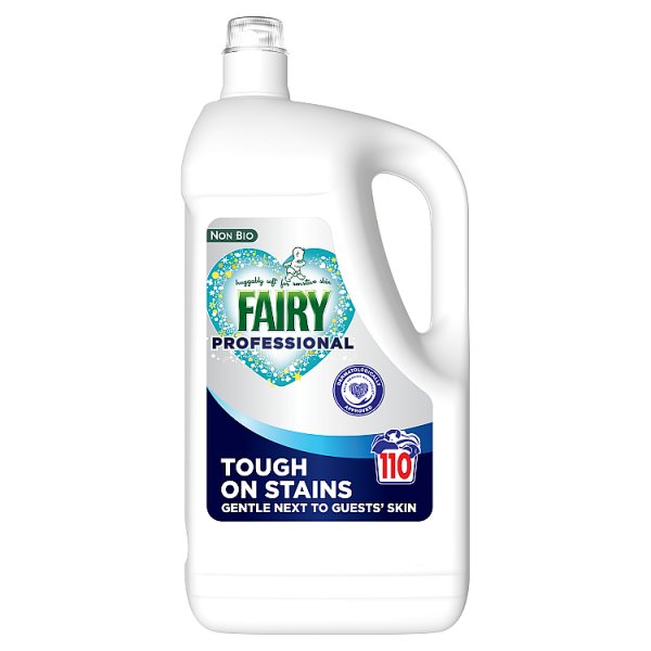 Fairy Non-Bio Professional Liquid Detergent, 4.95kg Case of 1 Fairy
