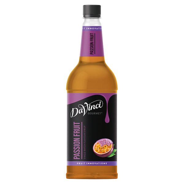 DaVinci Gourmet Passion Fruit Single Batch Flavor Syrup 1L Case of 1 DaVinci