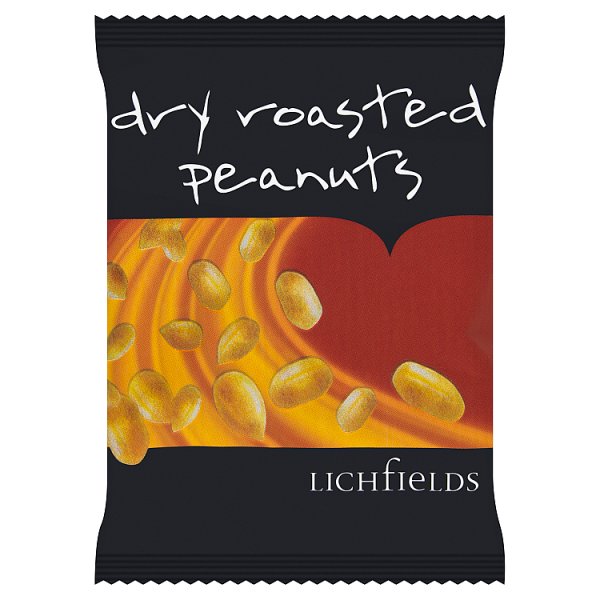 Lichfields Dry Roasted Peanuts 24 x 50g Case of 24