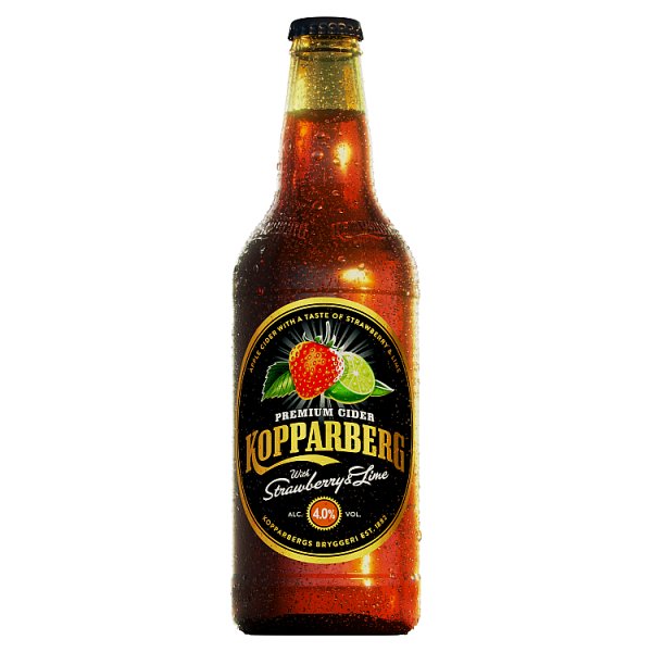 Kopparberg Premium Cider Strawberry & Lime 500ml Case of 15