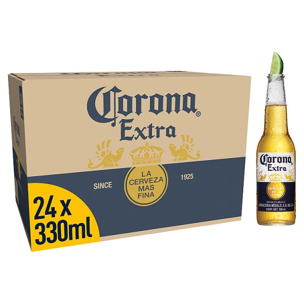Corona Extra Premium Lager Beer Bottles 24x330ml Case of 24